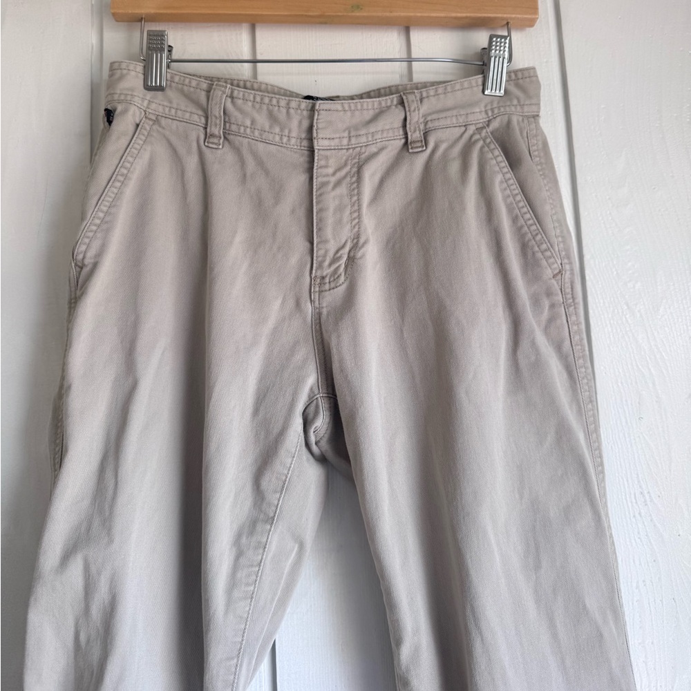 Vintage Polo Jeans Ralph Lauren Beige Cropped Pants - Picture 3 of 6